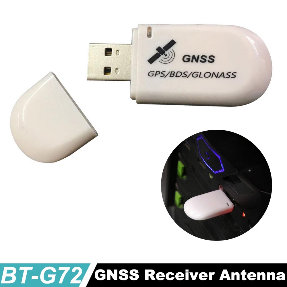GNSS Antenne USB GPS Ontvanger Speciale Windows USB GPS laptop PC tablet navigatie voor win7/8/10 XP, BT-G72