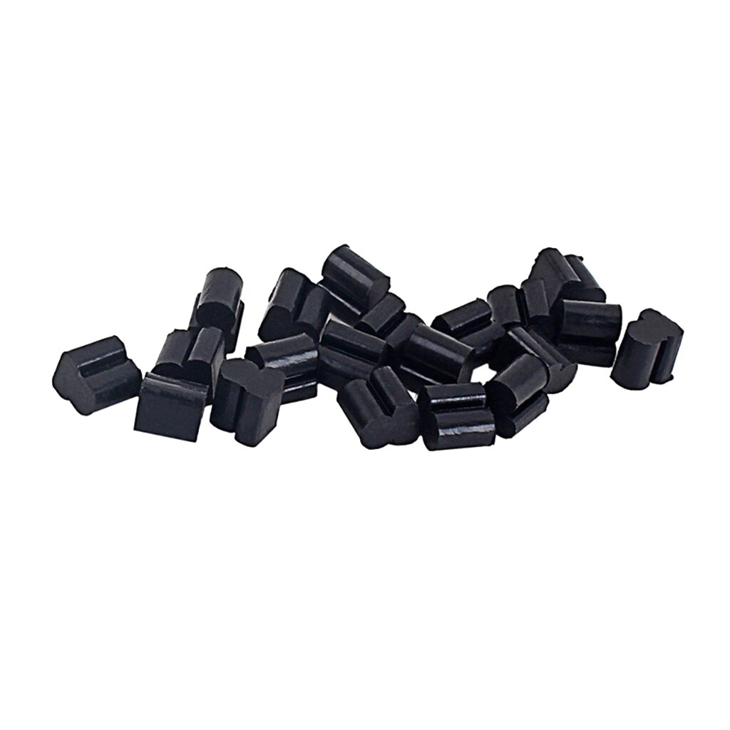 20er -pack schwarze silikonpads, messingteile für althorn-instrumentenzubehör
