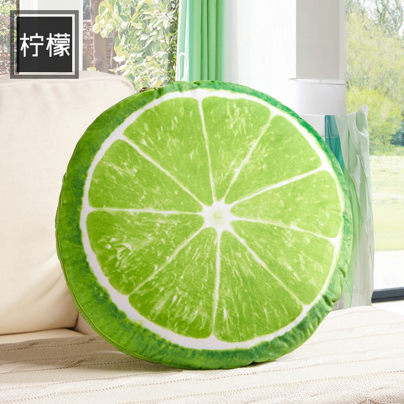 Hoiime Kreative Obst Kissen Sommer Decke Decken Combo Kissen Quilten Hause Textilien Geeignet für freundlicher Erwachsene Bettwäsche: D