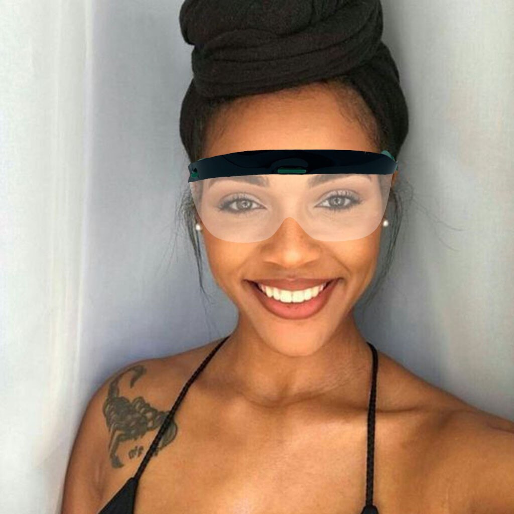 1/3/5/10pcs Kitchen Face Splatters Screens Eye Protector Screen Covers Anti-oil Splatter Face Shield Replacement Lenses Glasses