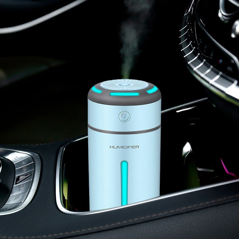 USB Car Humidifier Diffuser 230ml LED Colorful Nig... – Grandado