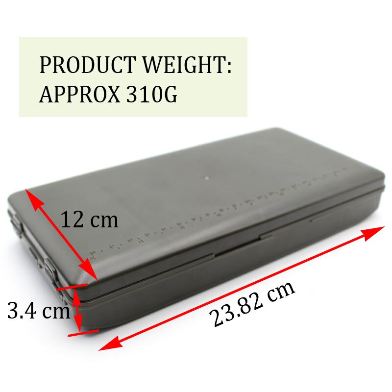 Carp Fishing Tackle Box for Carp Rig Hair Ronnie Zig Rig Accessories QC Spinner Swivel Lead Clip Kit Storage Case Rig Wallet