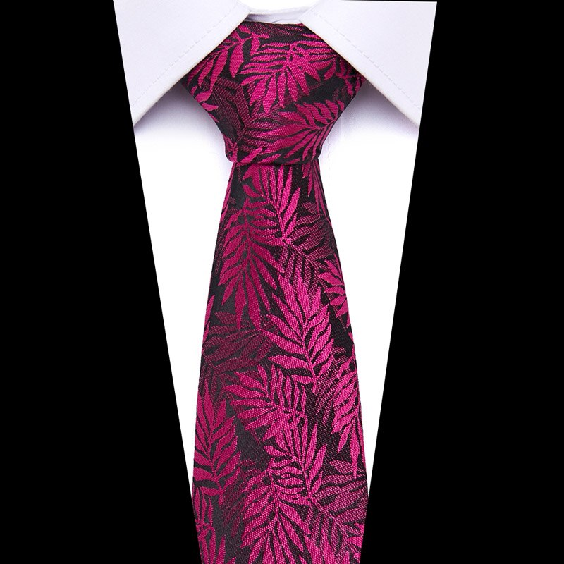 Men's Print Pattern Ties for Men 7.5 cm Neckties Polyester Jacquard Gravatas Wedding Ties Fit Workplace