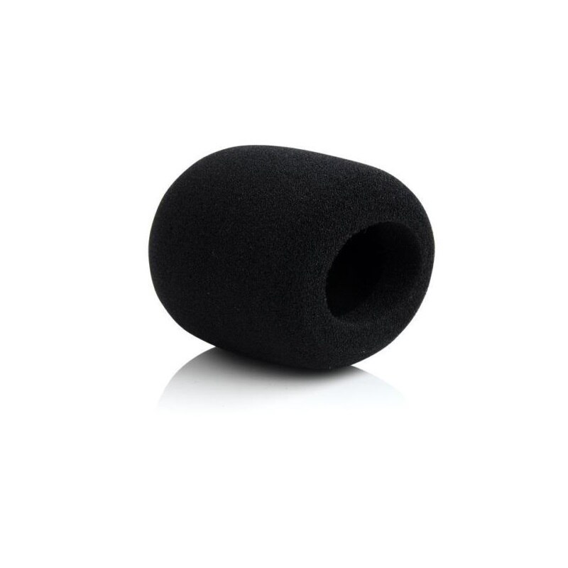 Zwarte Microfoon Spons Foam Voorruit Voor Shure Draadloze Microfoon Systeem 5 Pcs