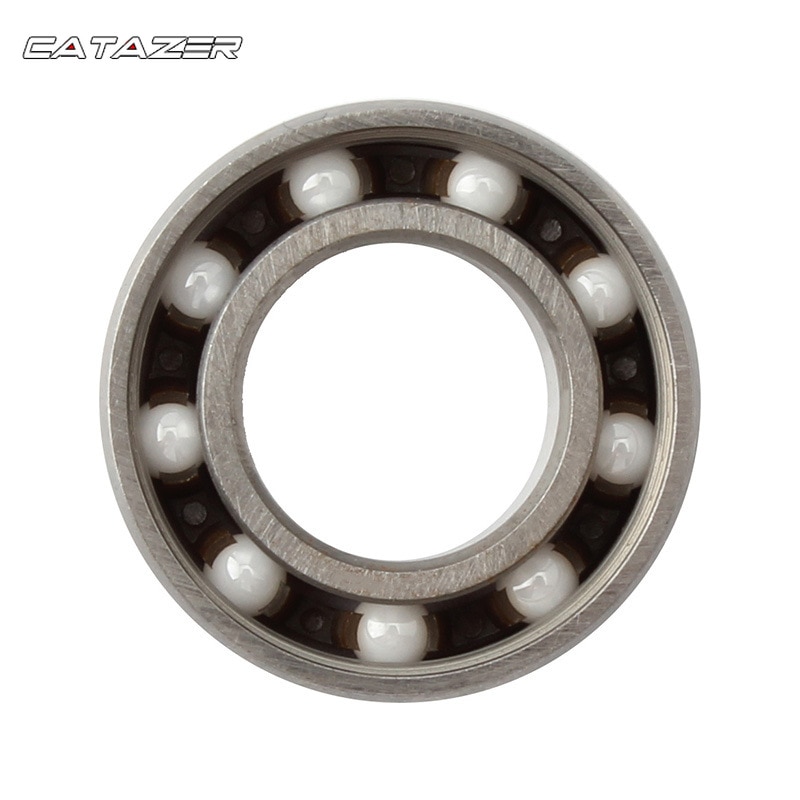 Bike Rear Derailleur Guide Wheel Ceramics Bearing Jockey Wheel Pulley Bearing 9 * 17 * 5mm MTB Road Fixed Gear Bicycle