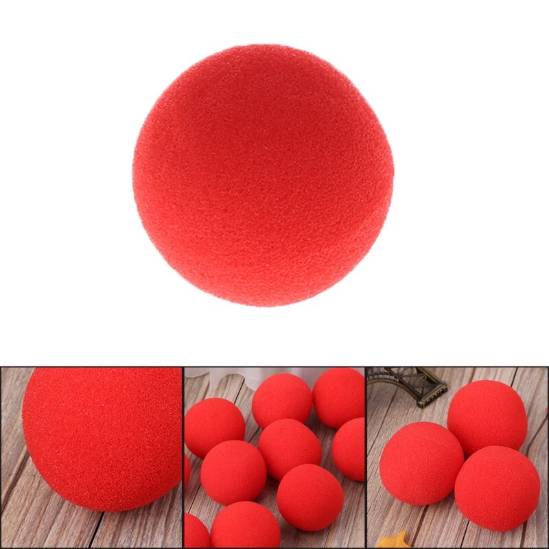 10PCS 3.5cm Finger Sponge Ball magic tricks Classical magician Illusion Comedy close-up stage card magic Accessories