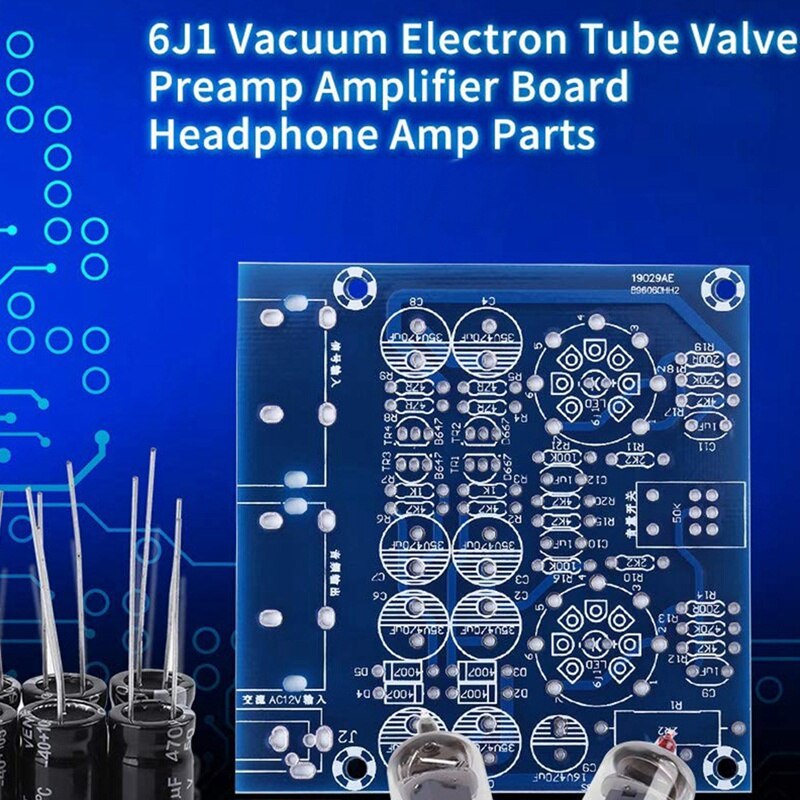 RISE-6J1 Buis Versterkers Boord Vacuüm Elektronenbuis Klep Voorversterker Hoofdtelefoon Amp Onderdelen Voorversterker Musical Fidelity Diy Kit