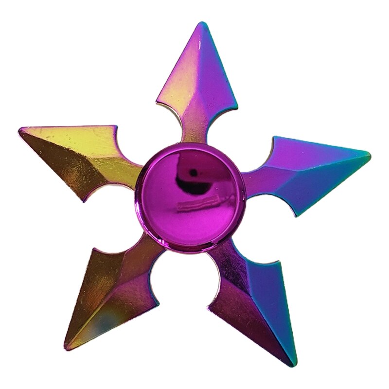 Metalen Kleurrijke Vlinder Dart Lotus Stress Fidget Spinner Vinger Spinner Kids Toy