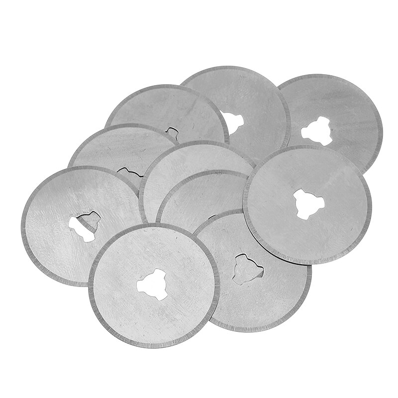 10pcs 28mm Circular Cutting Rotary Cutter Refill Blades Sewing Quilting Tool For Home Rotary Cutter Refill Craft Sewing Quilting
