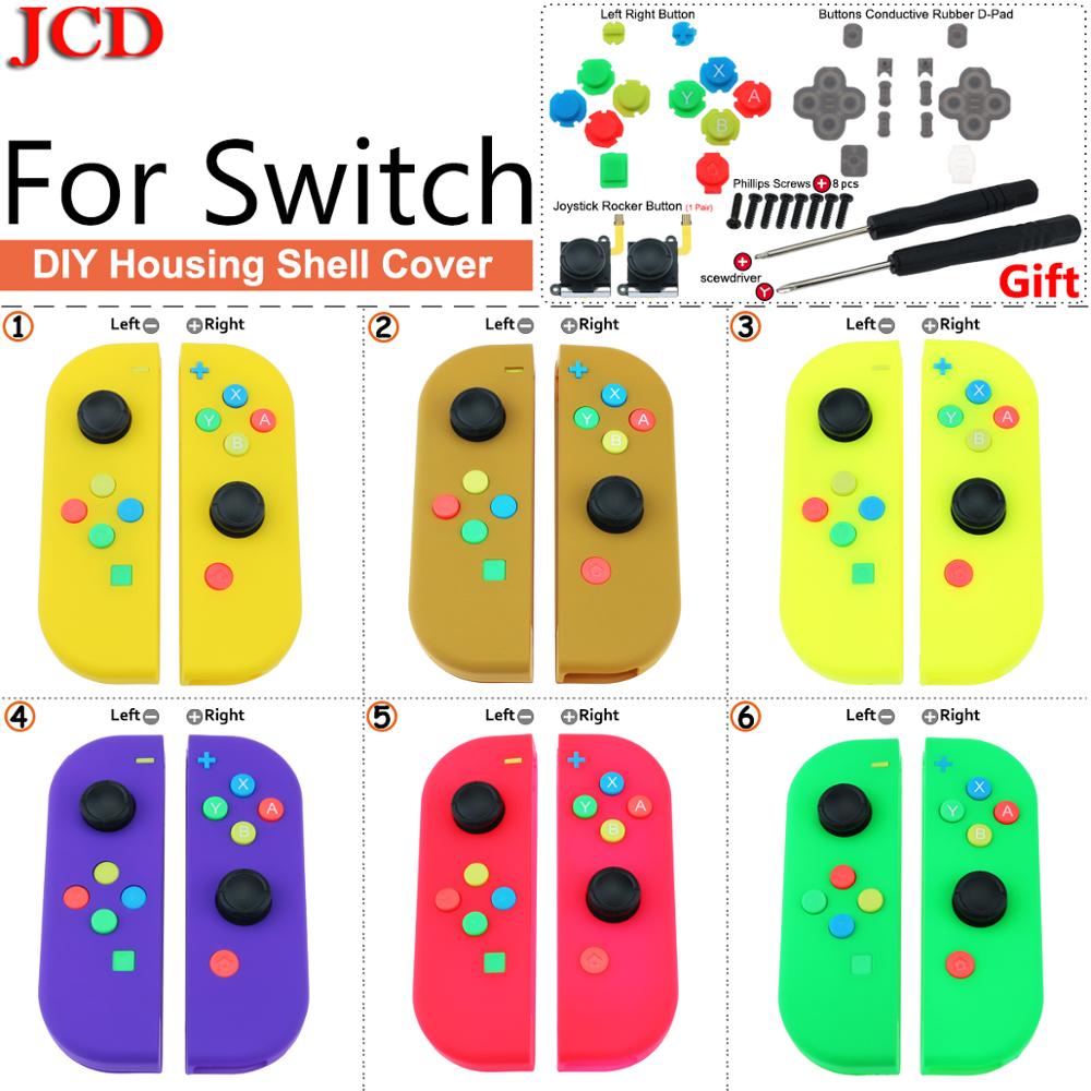 JCD Behuizing Case voor Nintend voor Schakelaar NS Controller voor Vreugde-Con shell game console voor schakelaar case DIY Links Rechts Knop