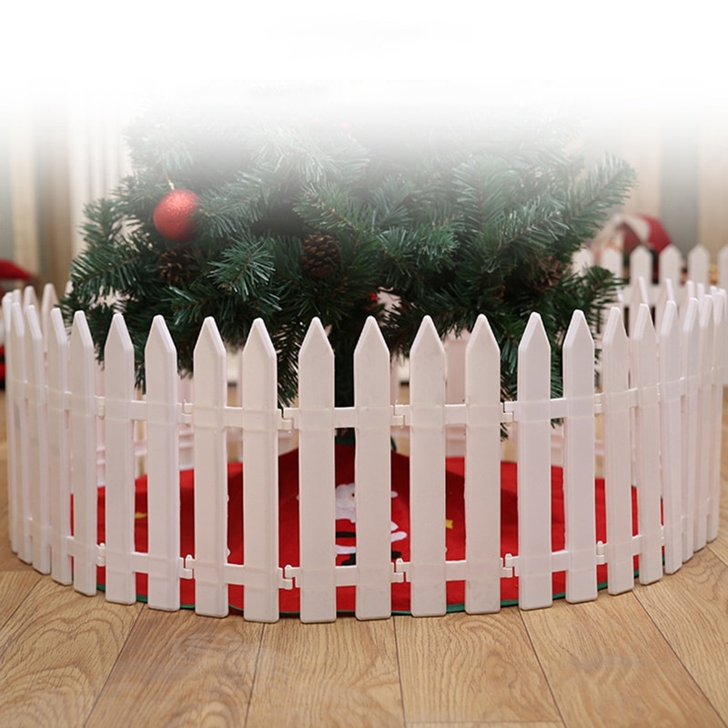 11*29cm plast hegn, til haven, indendørs, hegn til børnehaven, blomster, haven, grøntsager, lille juledekoration