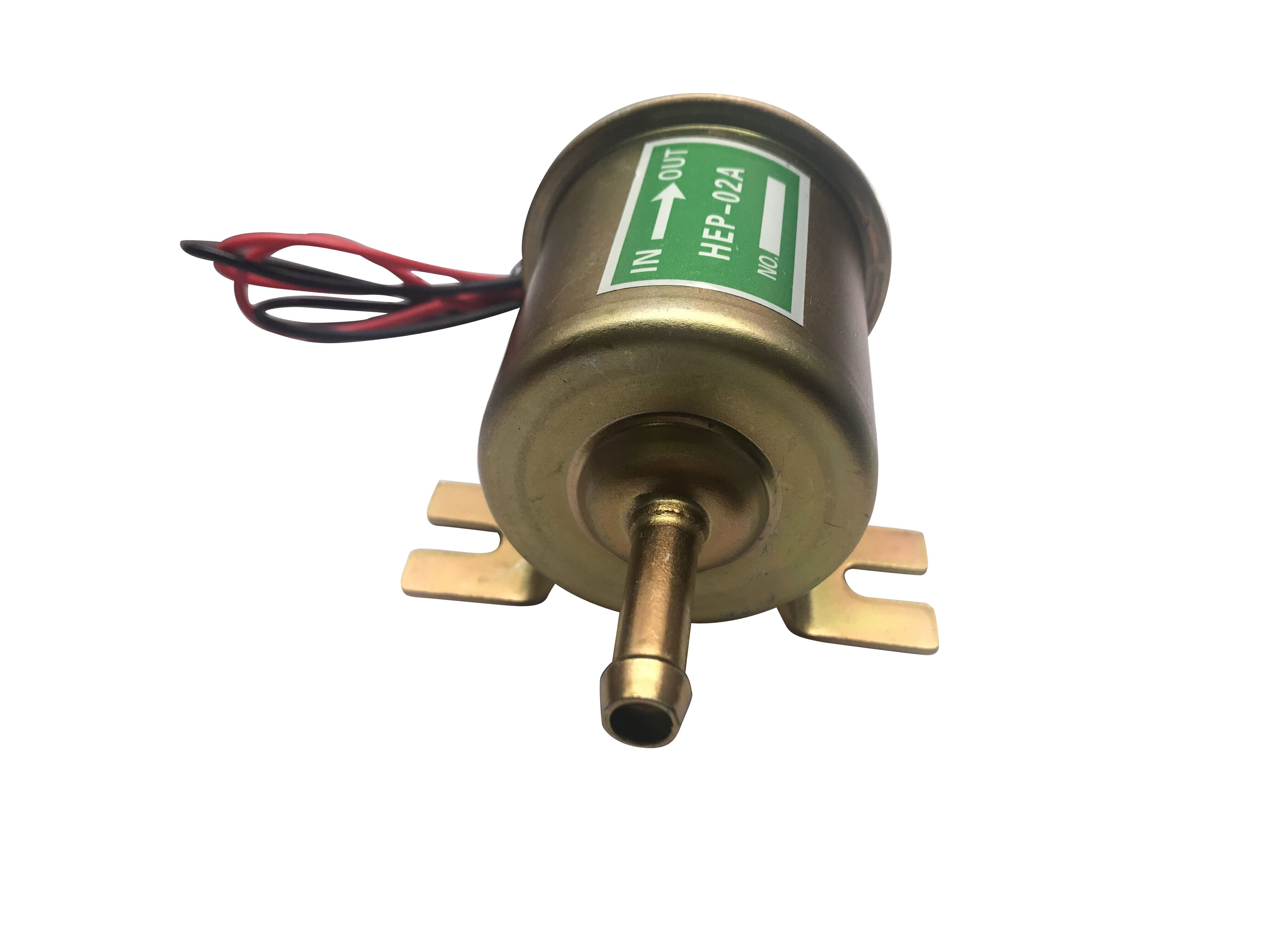 POFET Kraftstoffpumpe HEP-02A 12V - Inline Niederdruck Pumpe | Für Diesel Und Benzin