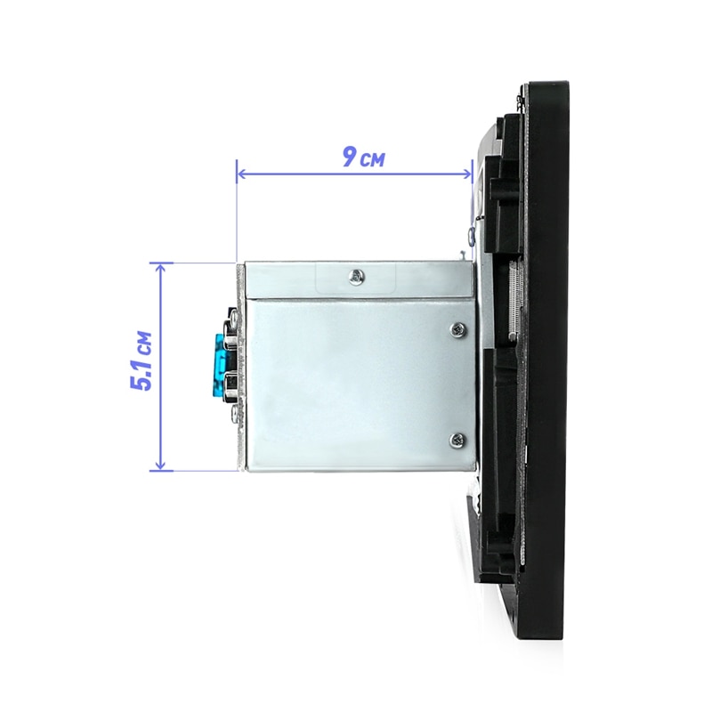 9 Inch 1Din Car MP5 Player Contact Sn FM Radio Bluetooth USB AUX Mirror Link