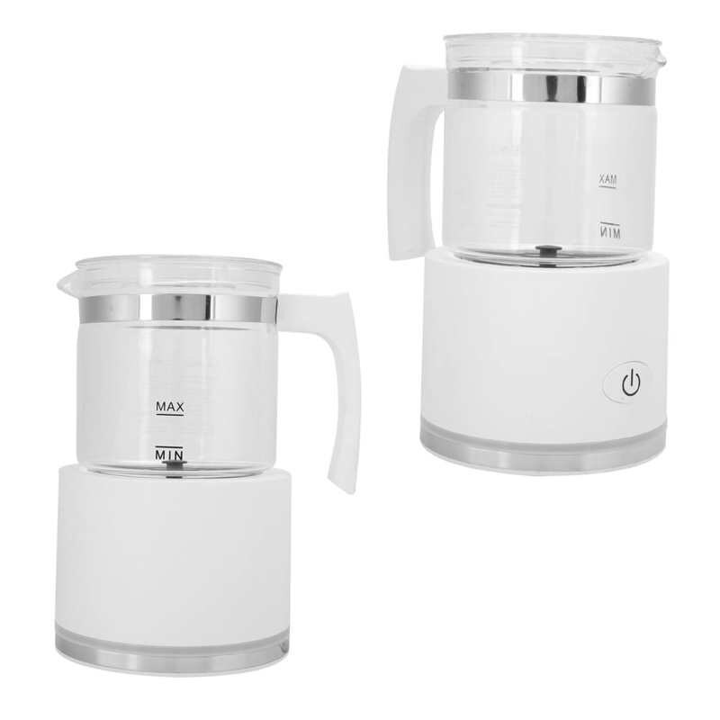 Espumador de leche automático, máquina de espuma de leche fría y , Espumador de leche desmontable, calentador de leche, fabricante de espuma EU 220V