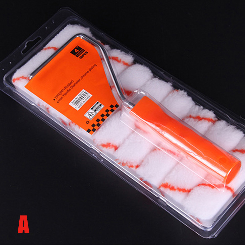 Mini Kwast Professionele Muur Verf Roller Borstel Set Vervangbare Huis Renovatie Tool Kit Thuis Muur Kwast