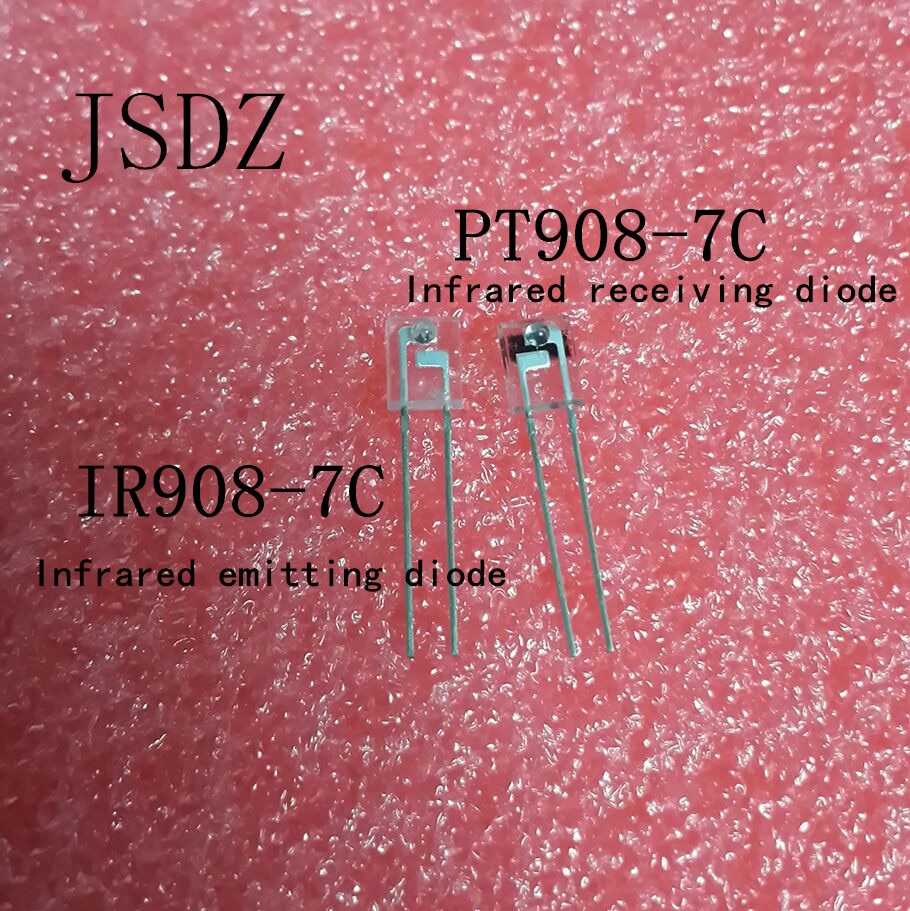 PT908-7C-F sInfrared ontvangende diode IR908-7C-F Infrarood emitting diode 50 pairs 100 PCS Sidelooker Infrarood LED
