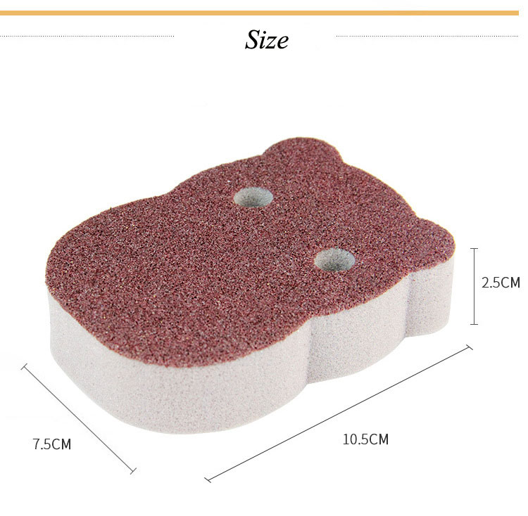 5Pieces/lot Melamine Sponges Magic Brush Kitchen Home dishes Washing Cleaning Tool rectangle and Little hippo dishwashing sponge: Little hippo 5pcs