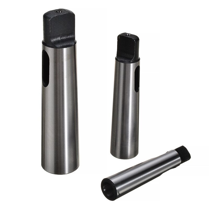 3Stck Morse Kegel Adapter Reduzierung Hülse MK4-MK3-MK2-MK1 Morse Kegel Kegel Hülse Morse Werkzeuge Anzug 5mm Welle