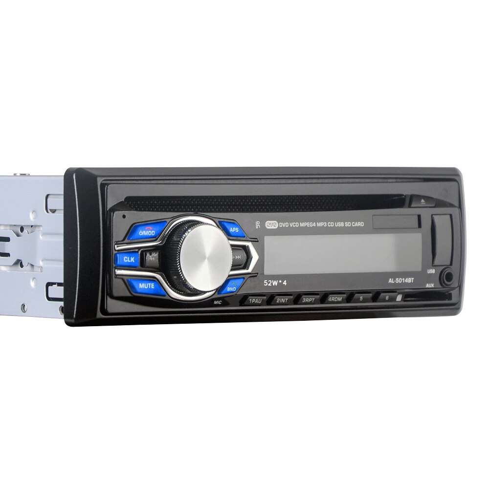 Bluetooth Car Radio Player 12V Car Audio Stereo Radio AUX-IN/USB/DVD/VCD/CD/MP3