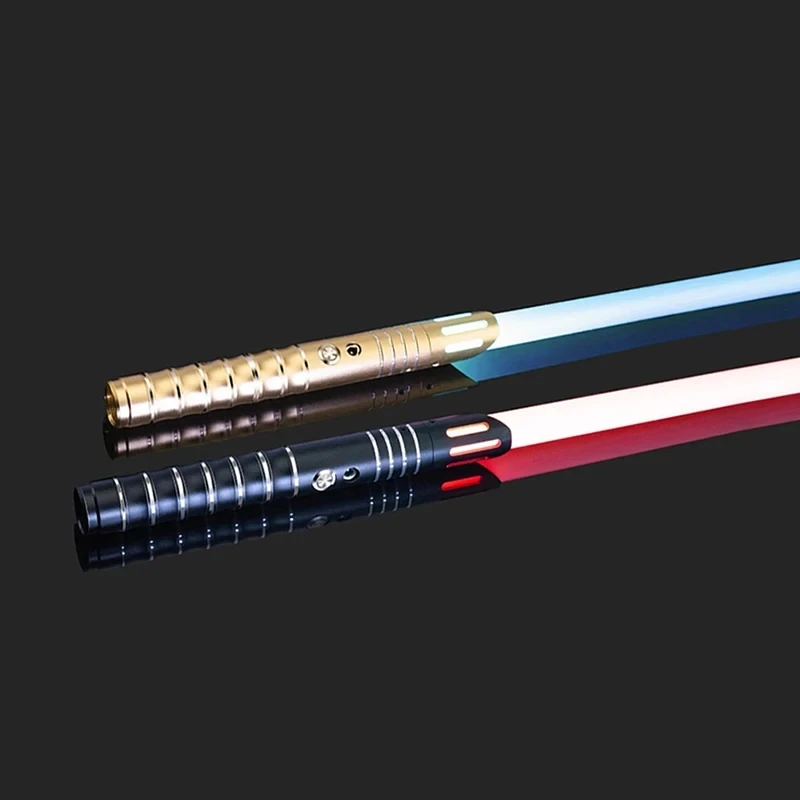 Metal Handle Lightsaber - RGB 16-Color - FX Dueling - Rechargeable Lithium Battery