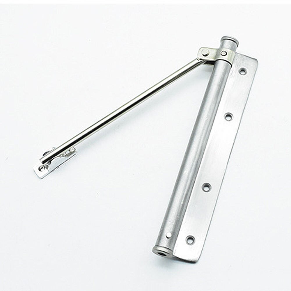 Adjustable Stainless Steel Door Closer Automatic Spring Latch Hinge For Home Fire Rated Door Hardware Improvement