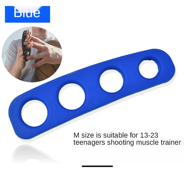 Basketball shooting trainer shooting posture brace equipment basketball suit shooting training posture hand type brace: Blue M code