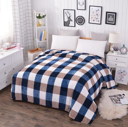 Lrea Thuis Textiel Coral Fleece Deken Op Het Bed Zachte Plaid Warme Winter Sofa Travel Plaid Sprei: 120cmX200cm