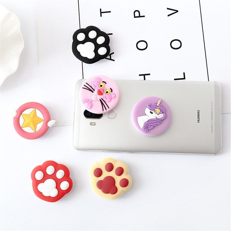 1 Universal- nette 3D Ebene katze pfote praktisch sitz airbag praktisch verlängerung Gestell Finger Gestell praktisch halterung