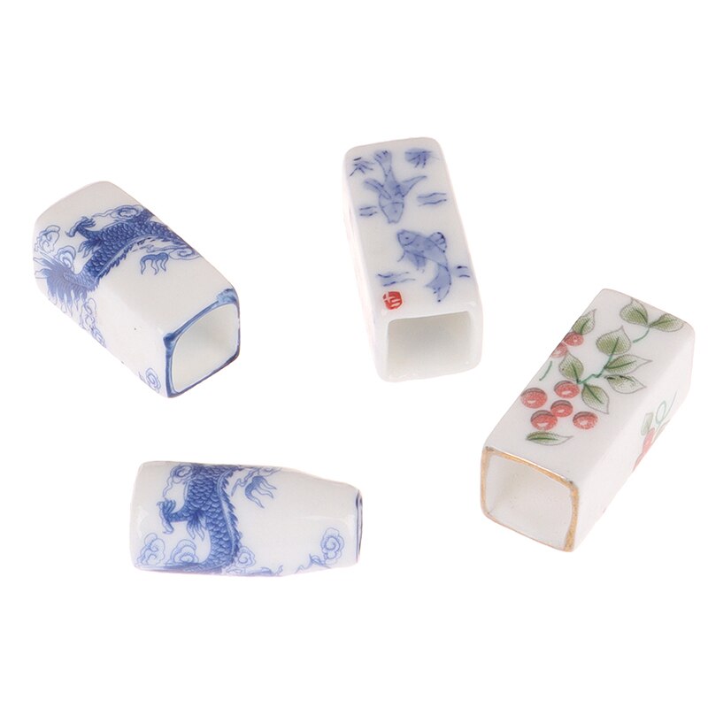 4 stil 1:12 Puppenhaus Miniatur Keramik Stäbchen Rohr Modell Küche Zubehör Spielzeug