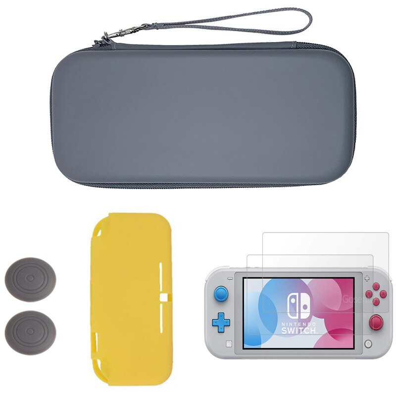 Switch Lite -kit de accesorios, bolsa de almacenamiento para Nintendo Switch Lite NS, funda protectora portátil de viaje, Color puro: Group 2