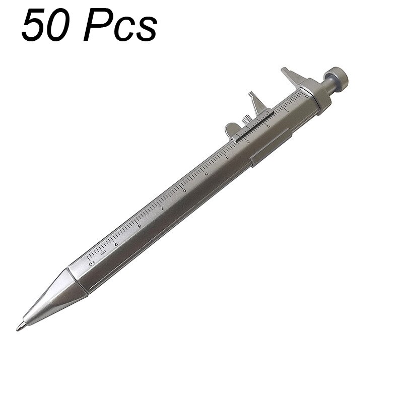 Roller Ball Pen Ball-Point Vernier Caliper 0.7mm Writing School Novelty Tool Office Marker Students Children: 50 Pcs