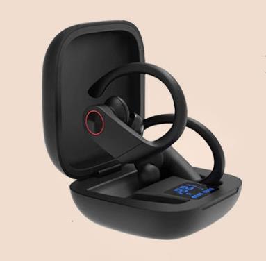 Korvaan kiinnitettävä urheilullinen bluetooth-kuuloke erittäin pitkä valmiustila yleiskäyttöinen langaton bluetooth-kuuloke bilateraaliset stereokuulokkeet