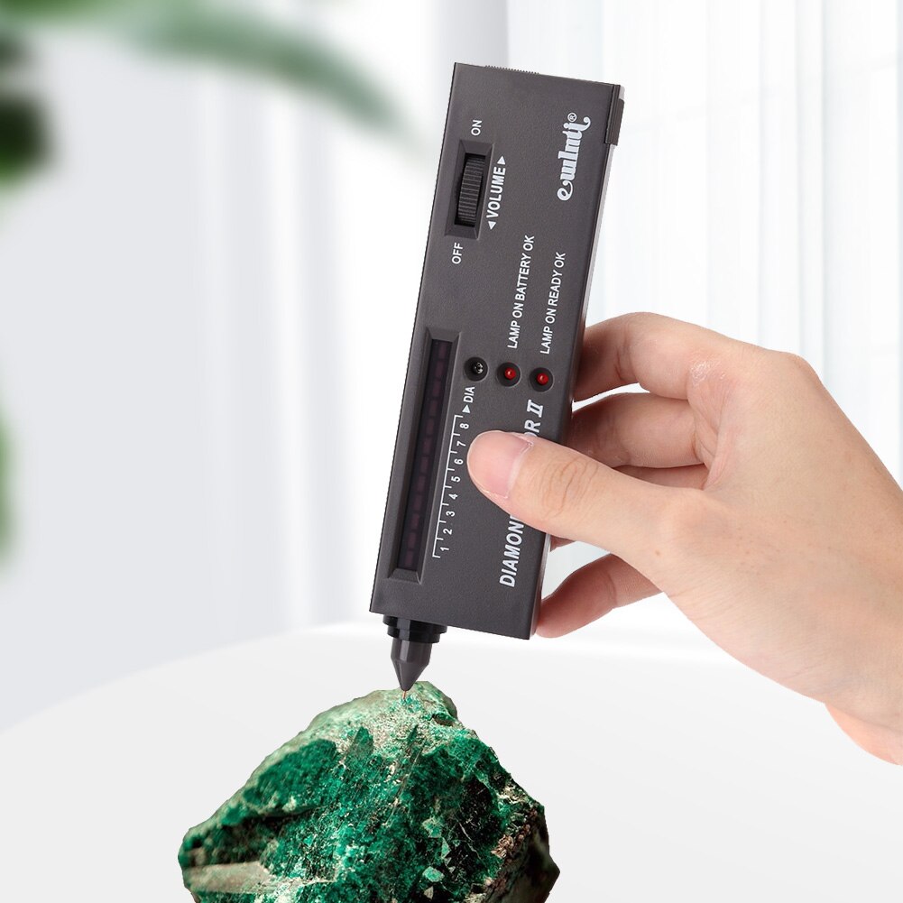 Diamond Gems Tester Pen Draagbare Gemstone Selector Tool Led Indicator Nauwkeurige Betrouwbare Sieraden Test Tool