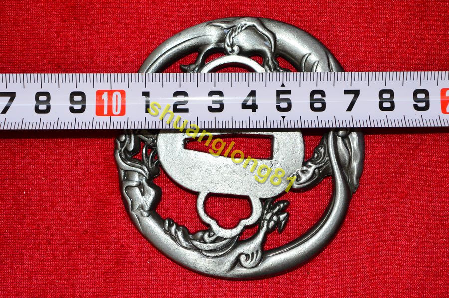 HandMade Tsuba Guard Japan Japanese Alloy Guard Tsuba For Samurai