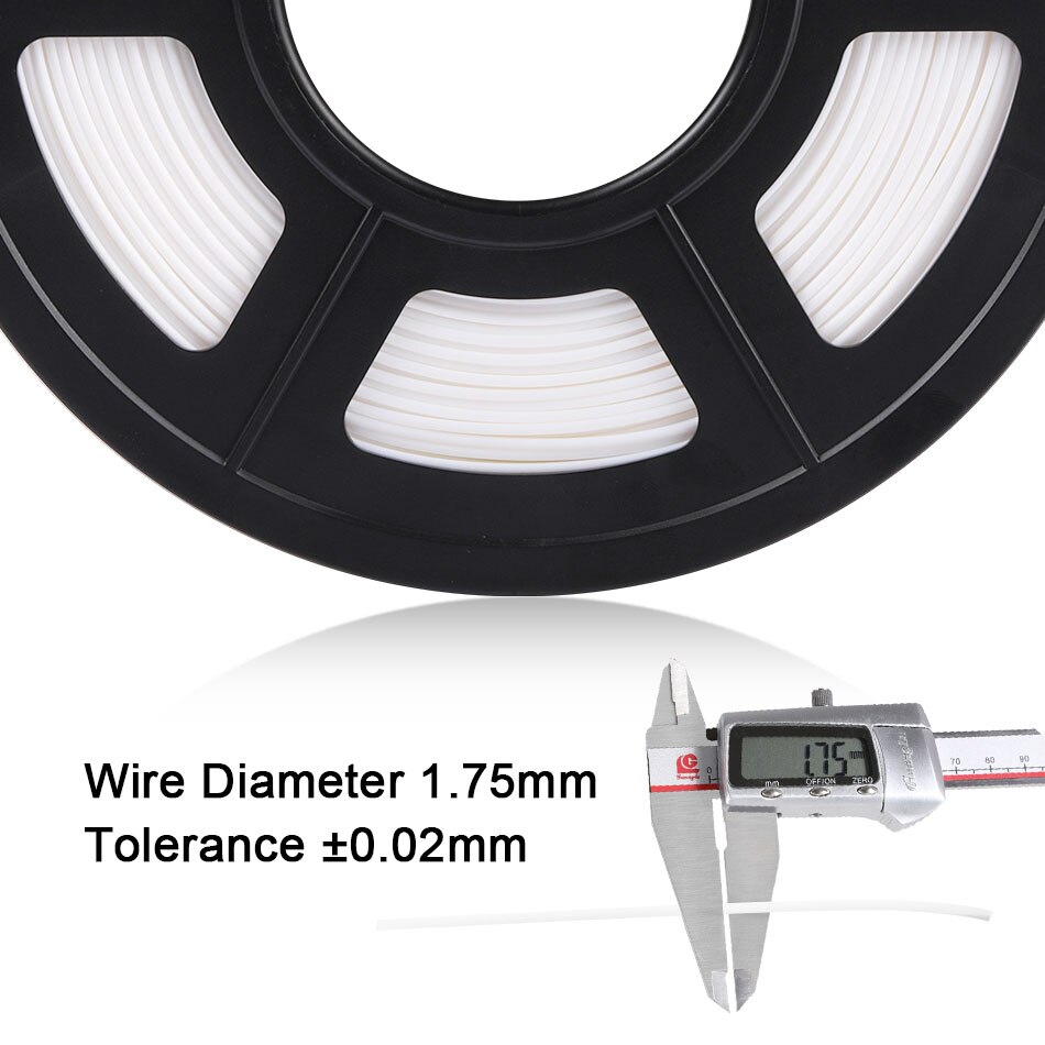 3D Printer filament pla 1kg/2.2lbs PLA Material for 3D Printer 100% no bubble 1.75mm+-0.02MM Tolerance with RoHS Reach Fast Ship