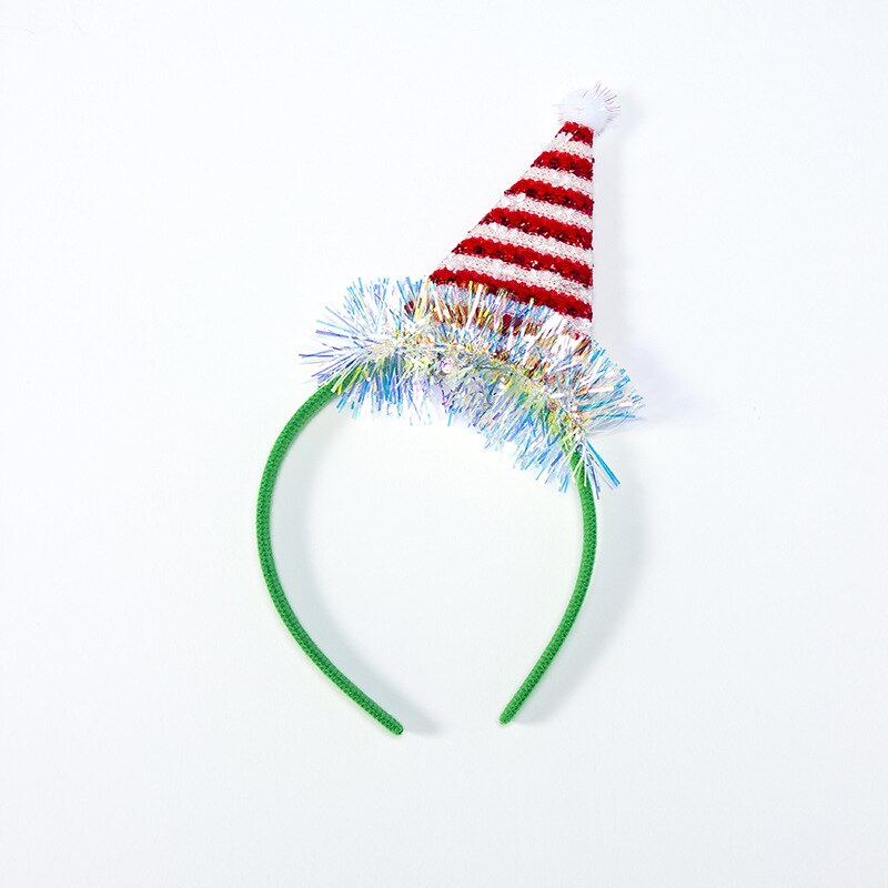 Tecknad 1pc jul hår slips vuxen barn julgran cosplay djur horn pannband pannklämma tillbehör tiara de cabelo