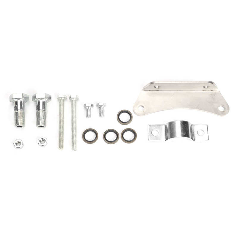 Tanque de expansión Universal para coche, accesorios para automóvil, enfriador de aceite para motocicleta, sistema de refrigeración de motor de repuesto, 4 filas