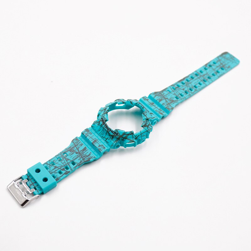Hot Designer Resin 21 mm Watch Strap Replacement N14612G_K0025471 main image 0