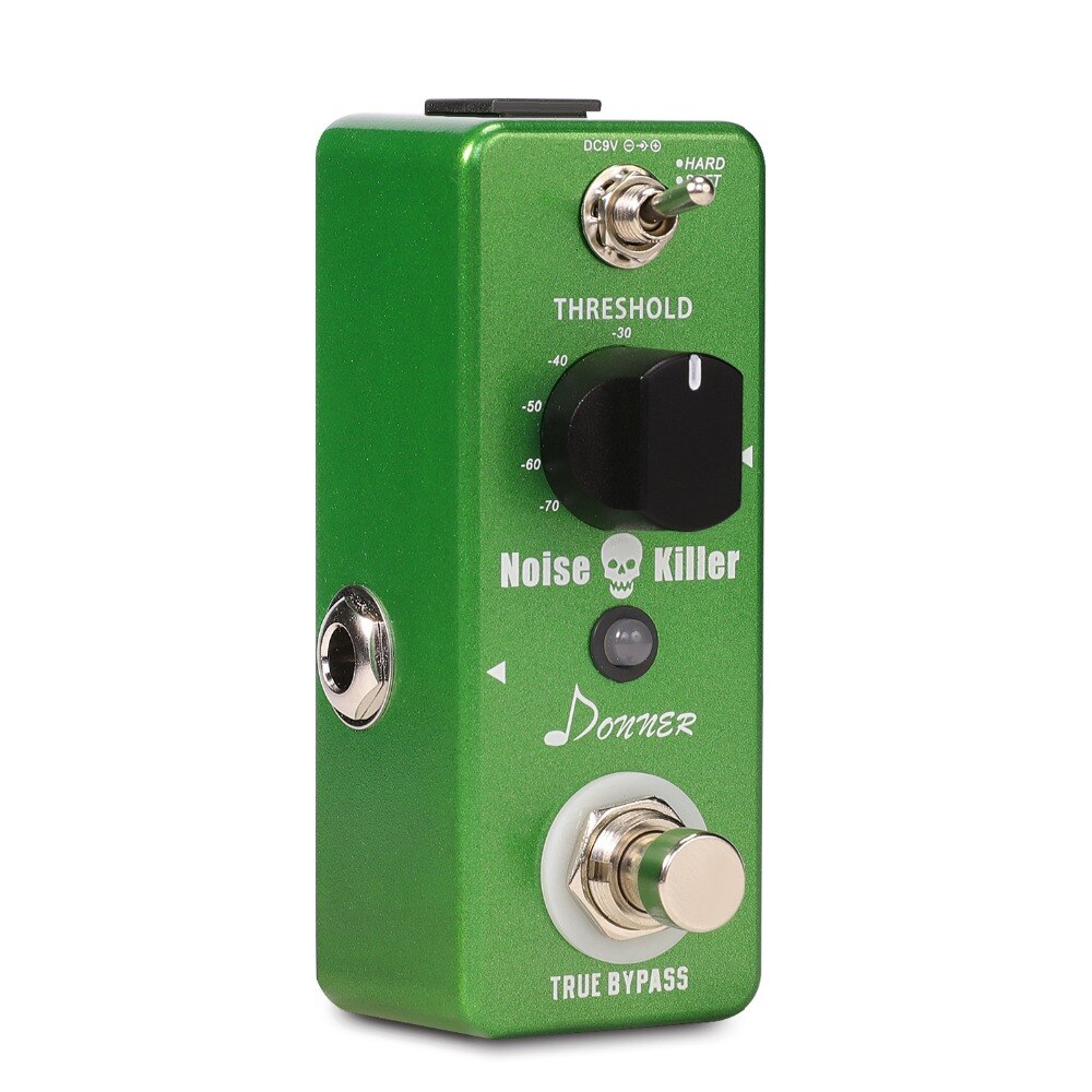 Donner sonido Killer puerta efecto Pedal reducción de ruido guitarra Pedal supressor verdadera Bypass accesorios de guitarra eléctrica