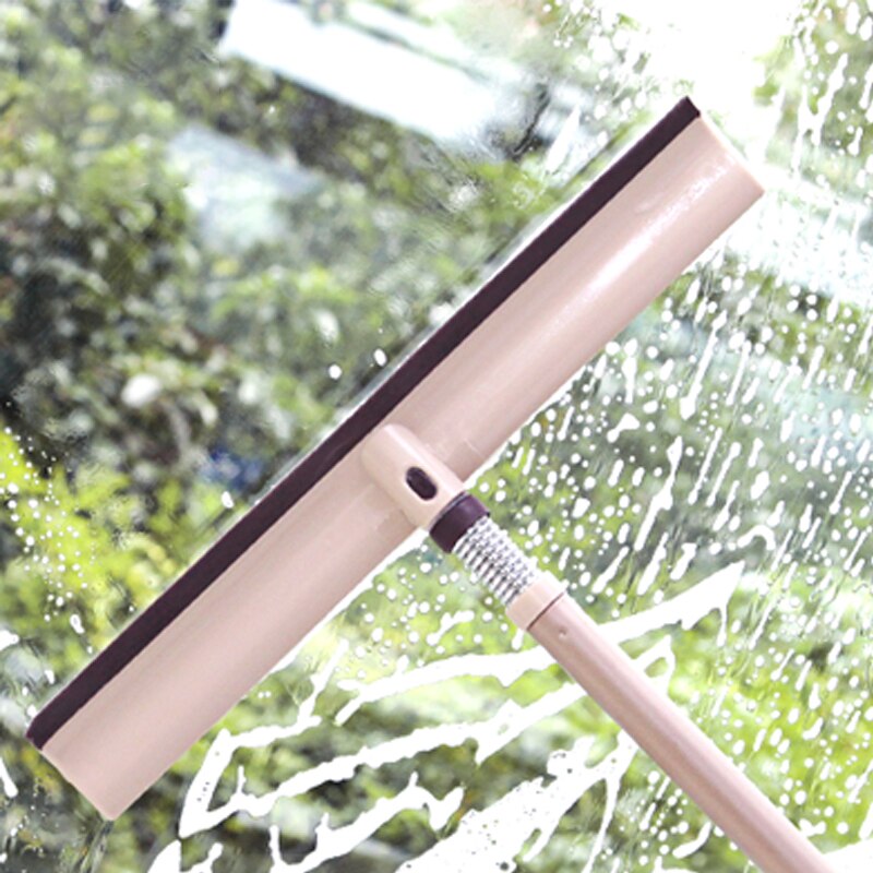 BOOMJOY 360 Degree Swivel Microfiber Window Clean Brush with Telescopic Handle for Cleaning Ceramic Tile Glass Casement