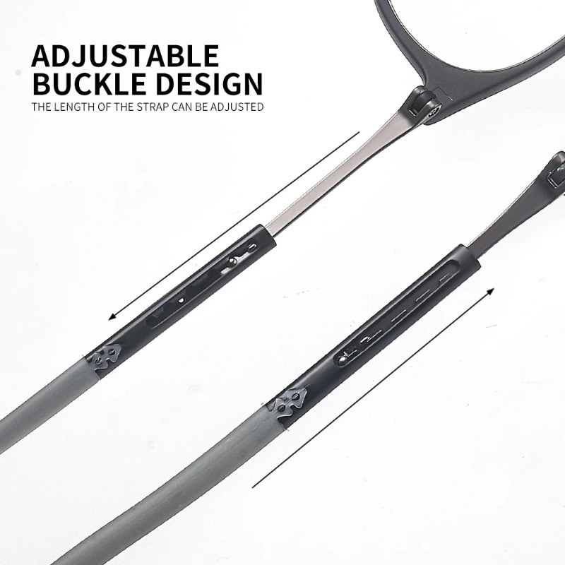 DML-gafas de lectura para colgar en el cuello para hombre y mujer, anteojos ultraligeros portátiles con luz azul, montura redonda