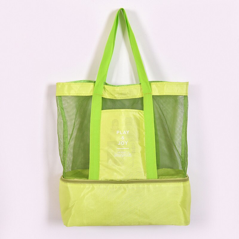 Torba na plażę Sunbeach z chłodząca torba termiczna netto torba na piknik