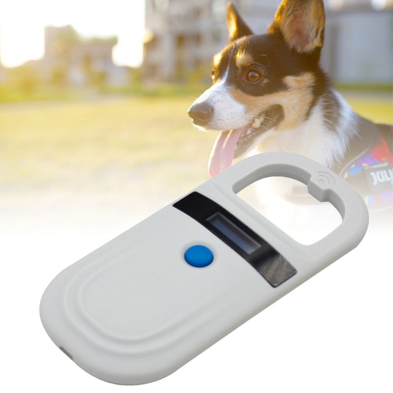 Animal Identification Chip Code Scanner Pet Dog ID Electronic Reader Transponder R7RC