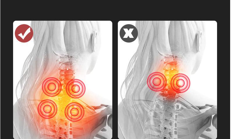 4d magnetisk puls oppvarmet elektrisk intelligent nakke skulder massasjeapparat tretthetsavlastning avslapning cervikal infrarød massasjeenhet