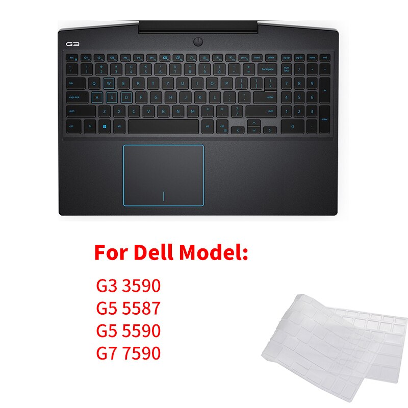 Pour Dell Inspiron 15 5580 5370 Inspiron 14 7472 Inspiron 15 7572 11 Inspiron 15 7560 13 14 15 13.3 15.4 Peau de Couverture De clavier: J04(G)