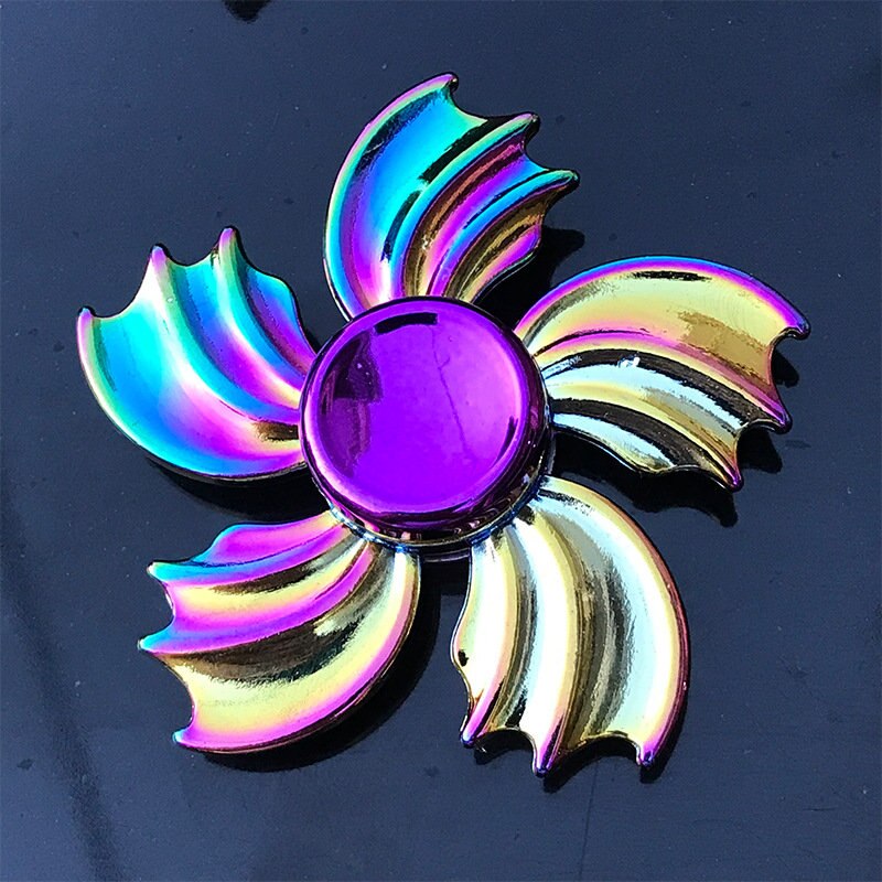 Ręcznie Spinner biuro człowiek okrągły Gyro uśmierzenie lęku stres EDC Focus spinner ręczny zabawki dla dzieci Spinners