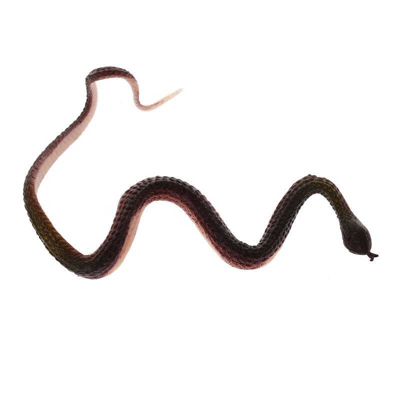 1Pc Novelty Trick Toys Whimsy Rubber Kleine Slangen Simulatie Snake April Fools 'Day Gags Bananasplit Meisje Jongen- willekeurige Olor
