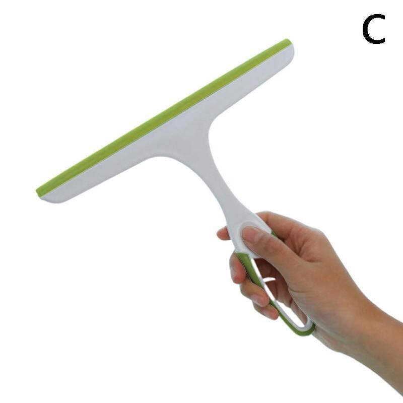 Glas Fenster Sauber Wischer Weiche Silikon Klinge Seife Reiniger Schaber Auto Dusche Spiegel Wischer Haushalt Windschutzscheibe Reinigung Schläger L7Y5: C