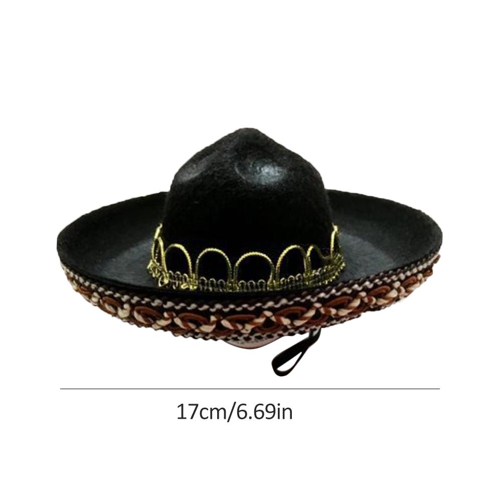 Mini Pet Hond Kat Zonnehoed Beach Party Stro Hoed Hond Mexicaanse Stijl Hoed Mexicaanse Stijl Fun Stro Sombrero accessoires