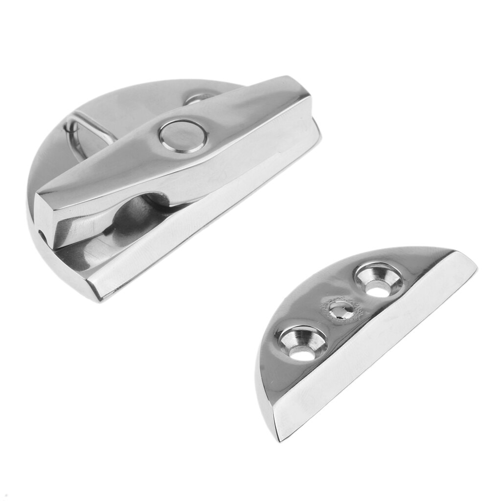 55mm 2.17Inch Boat Twist Lock Round Door Cabinet Hatch Catch Latch Stainless Steel